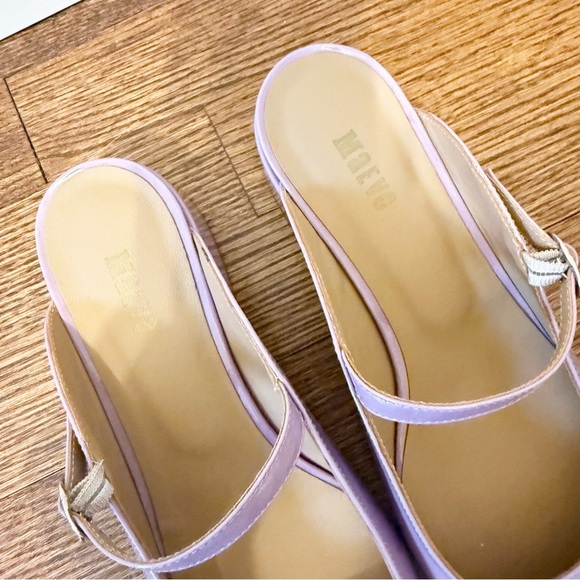 Matisse Women's Lilac Block Heel Shoes - Picture 4 of 10